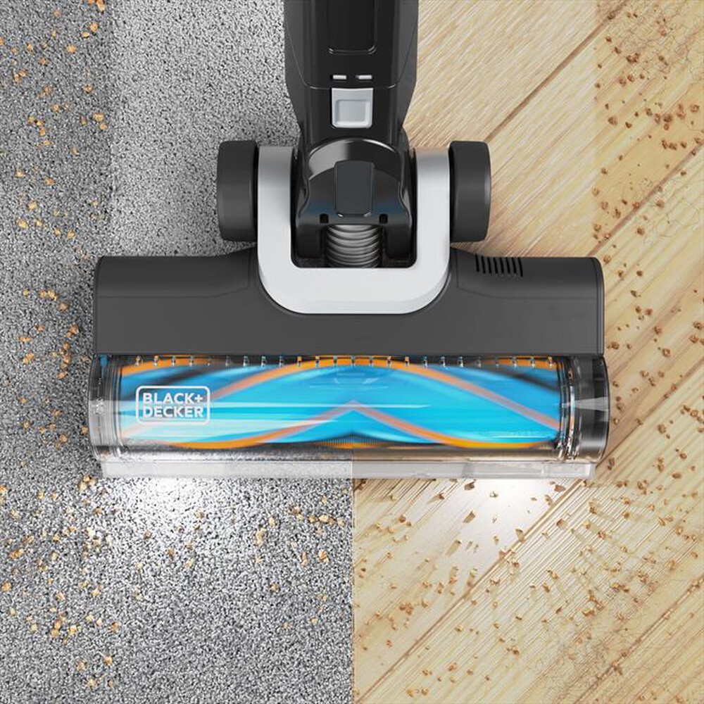 "BLACK & DECKER - Scopa elettrica BHFEB520D1-TITANIUM/BLU"