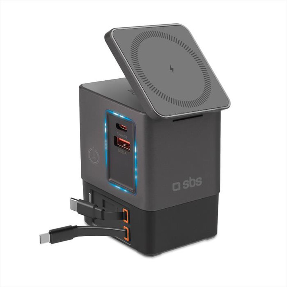 Immagine del prodotto SBS - Charging station 6in1 105W compatibile con magsafe-Nero