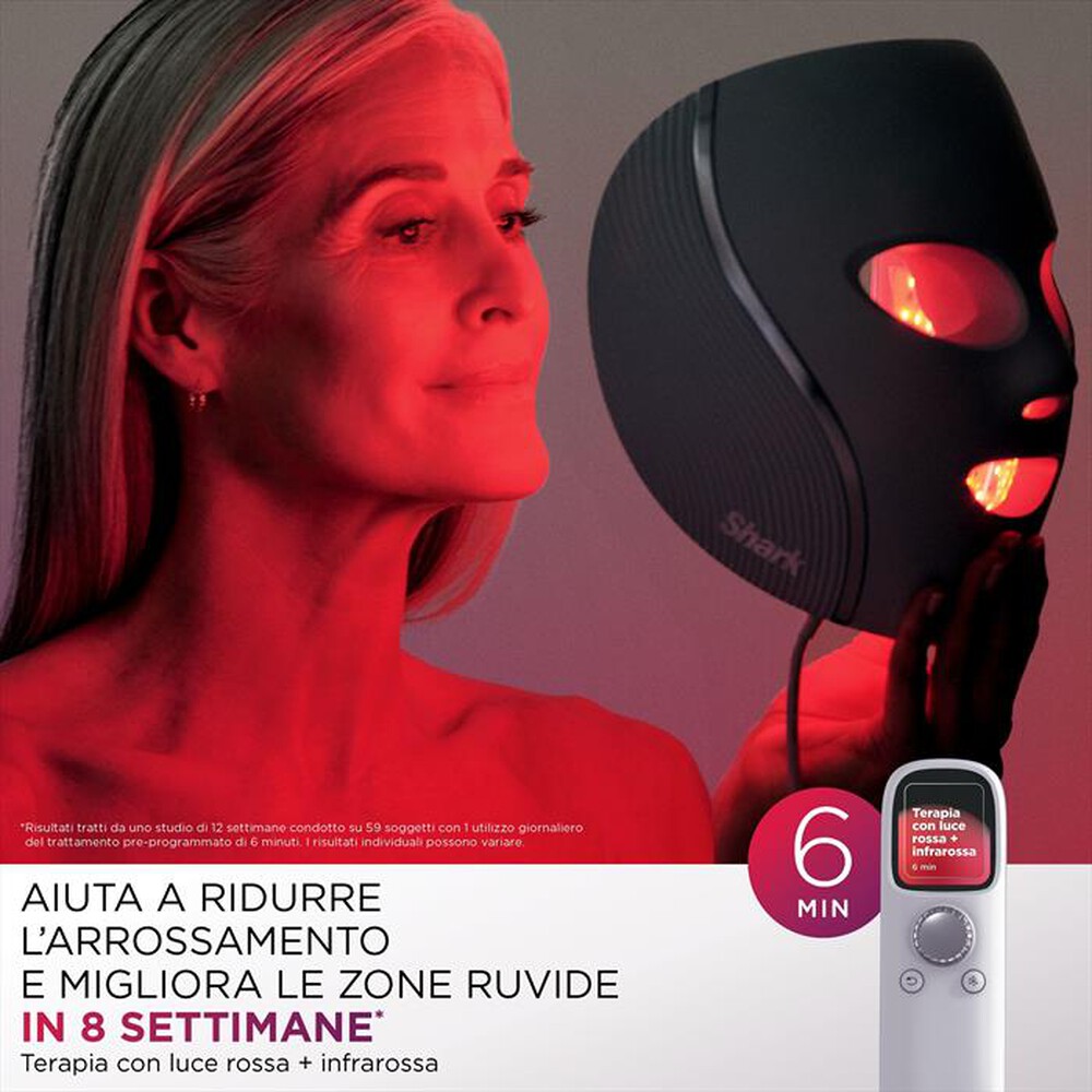 Immagine del prodotto SHARK - Maschera viso LED CRYOGLOW-Bianco