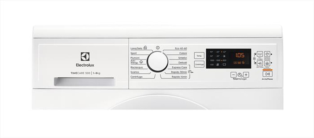 "ELECTROLUX - Lavatrice EW2F5W82 8Kg Classe A-Bianco"