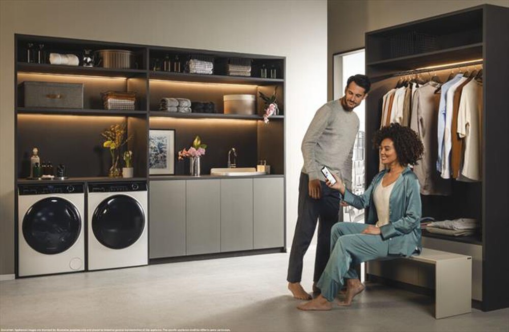 "HAIER - Asciugatrice HD90-A3959 9 Kg Classe A+++-Bianco"