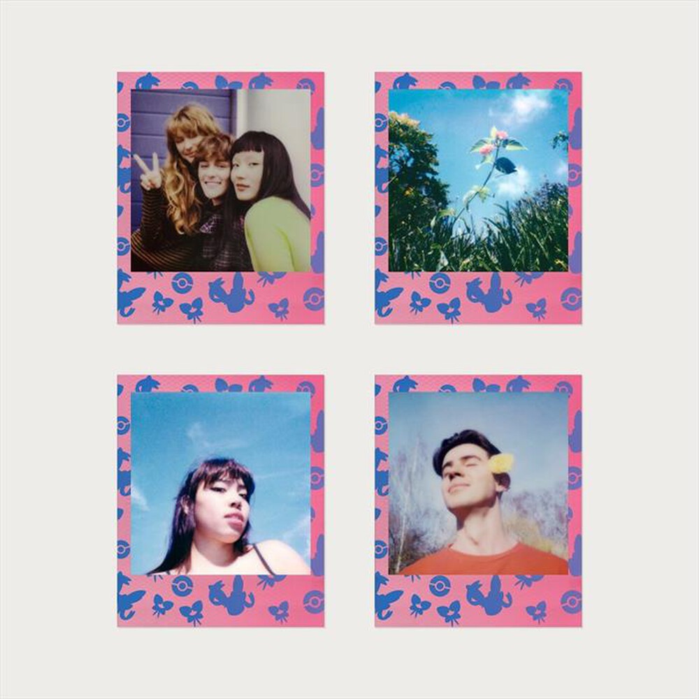 Immagine del prodotto POLAROID - 16 pellicole GO FILM COLOR DOPPIA - SYLVEON-Rosa viola