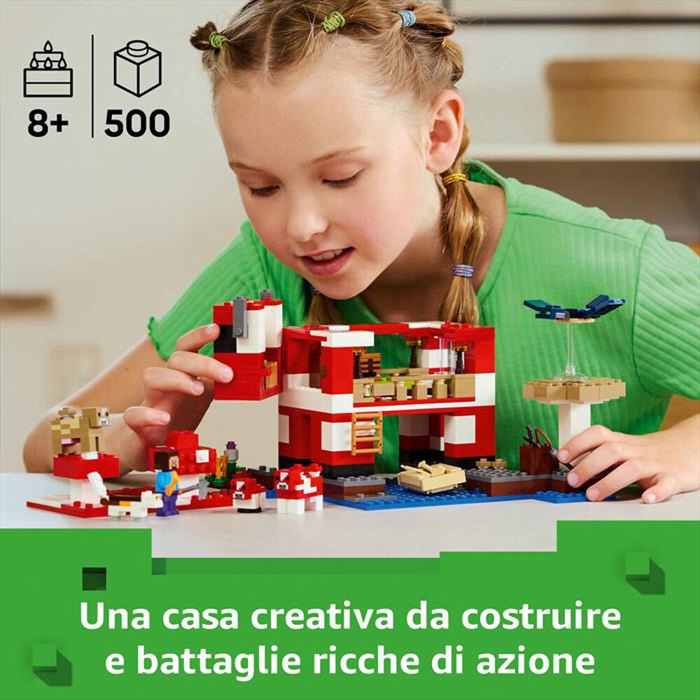 Immagine del prodotto LEGO - MINECRAFT La casa del Mooshroom 21270