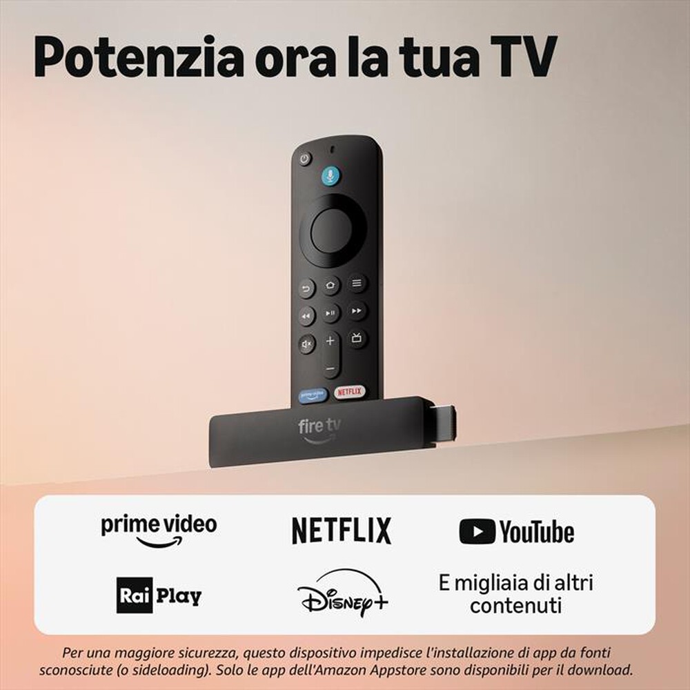 Immagine del prodotto AMAZON - FIRE TV STICK HD (2026 RELEASE)-Nero