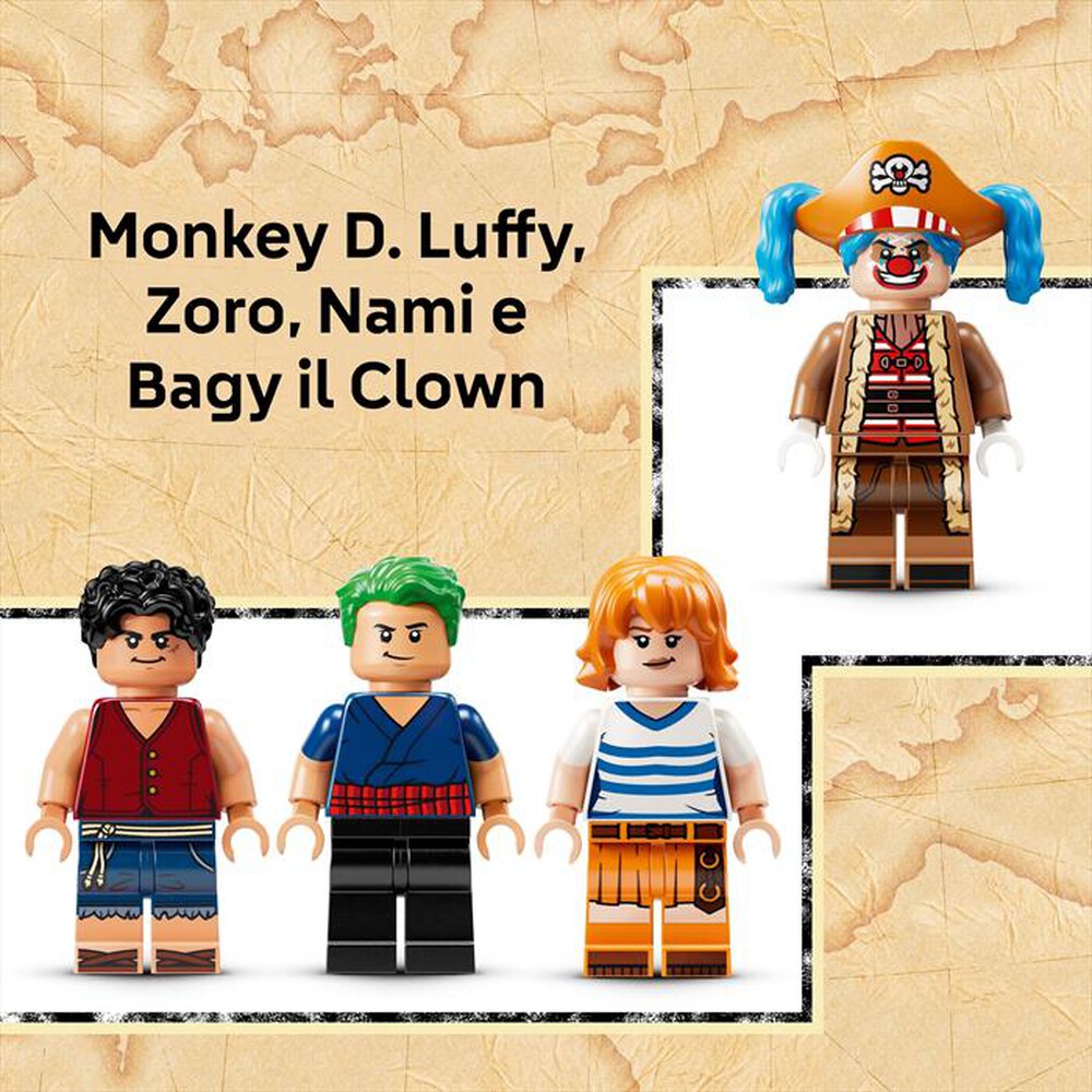 Immagine del prodotto LEGO - ONE PIECE Tenda del circo di Bagy il Clown 75637