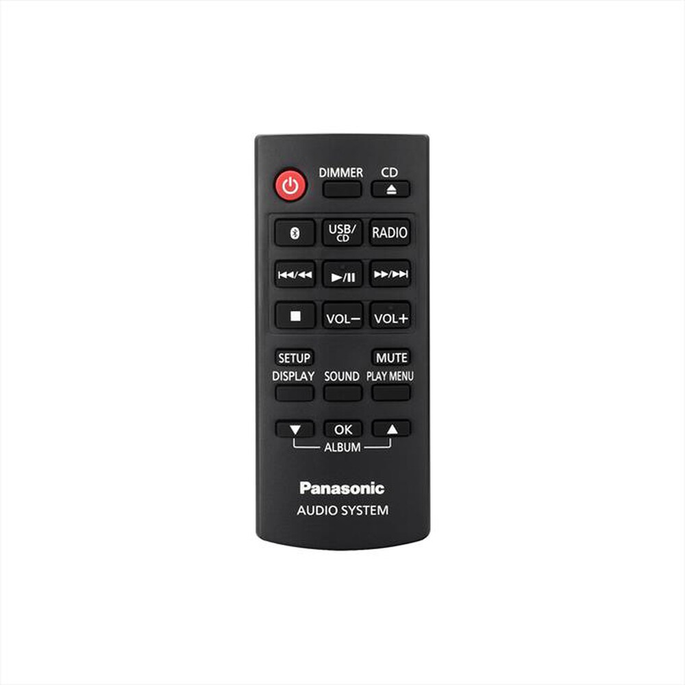 Immagine del prodotto PANASONIC - Sistema Micro Hi-Fi DAB+, CD, Bluetooth, SC-PM272-nero