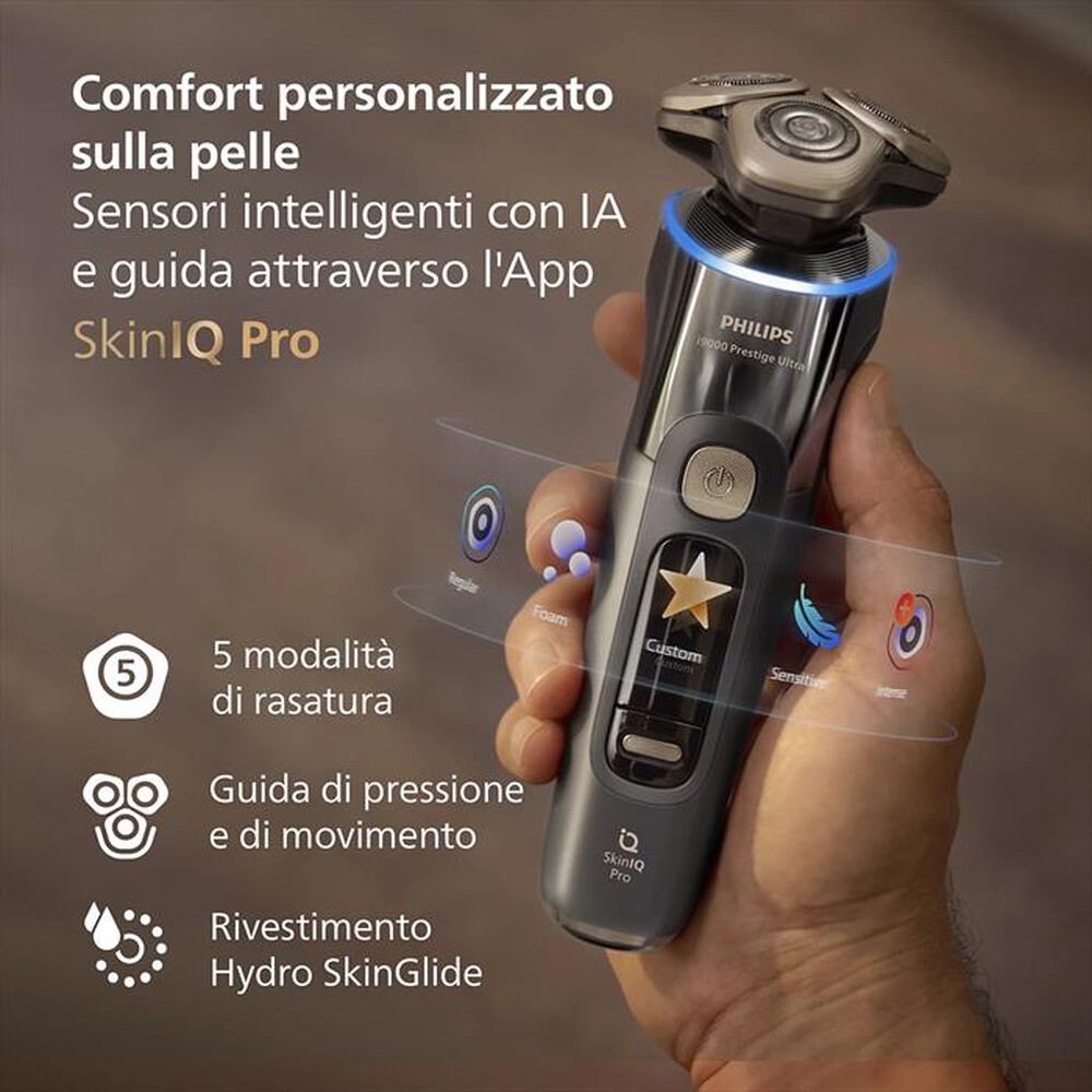 Immagine del prodotto PHILIPS - RASOIO SERIE I9000 PRESTIGE ULTRA XP9402/-ardesia scura