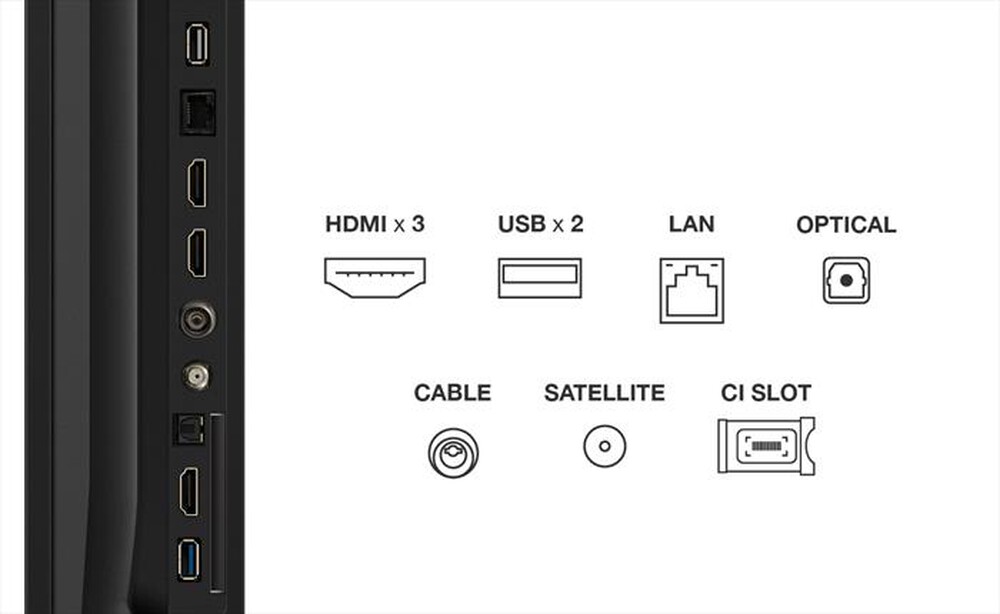 Immagine del prodotto TCL - Smart TV LED 4K 85" 85T69C-Nero