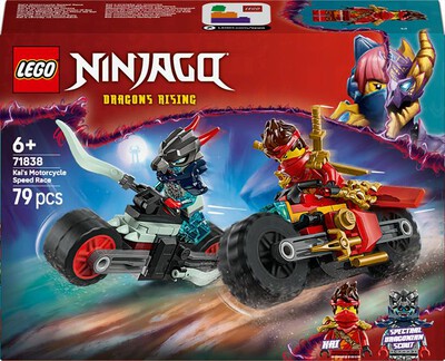 LEGO - GARA DI VELOCIT SULLA MOTO DI KAI-,