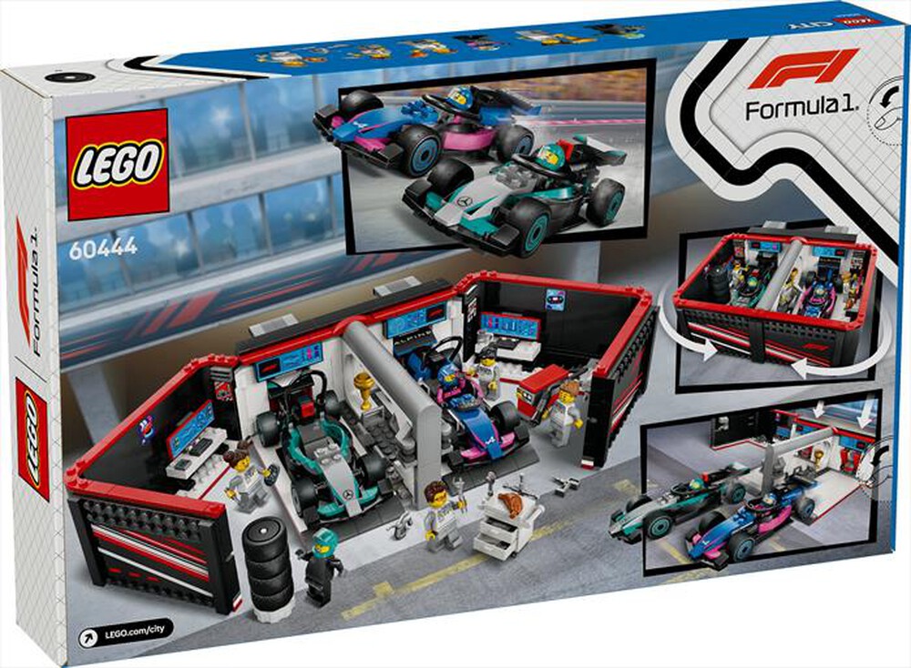 Immagine del prodotto LEGO - CITY F1 Garage con Mercedes-AMG e Alpine F1® 60444