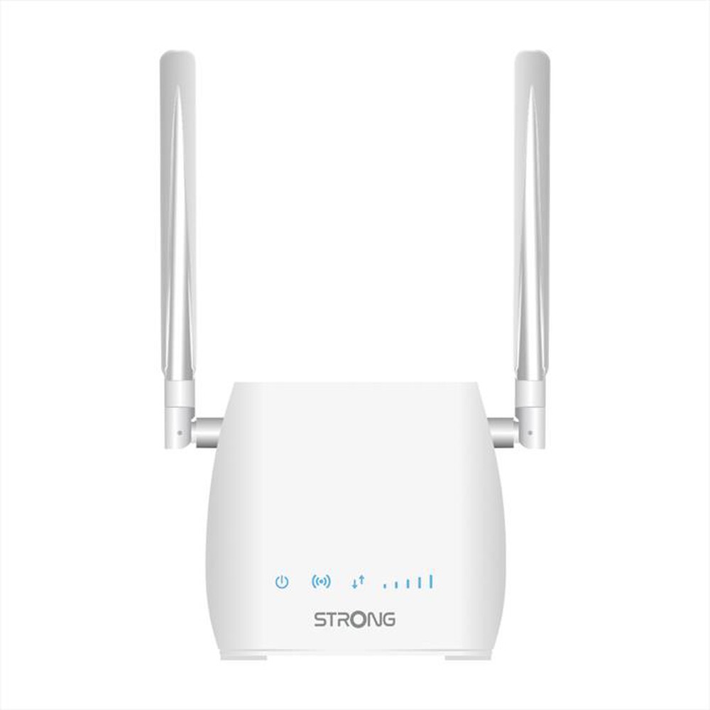 "STRONG - 4GRouter Mini Wireless per ogni Sim 4GROUTER300M-bianco"