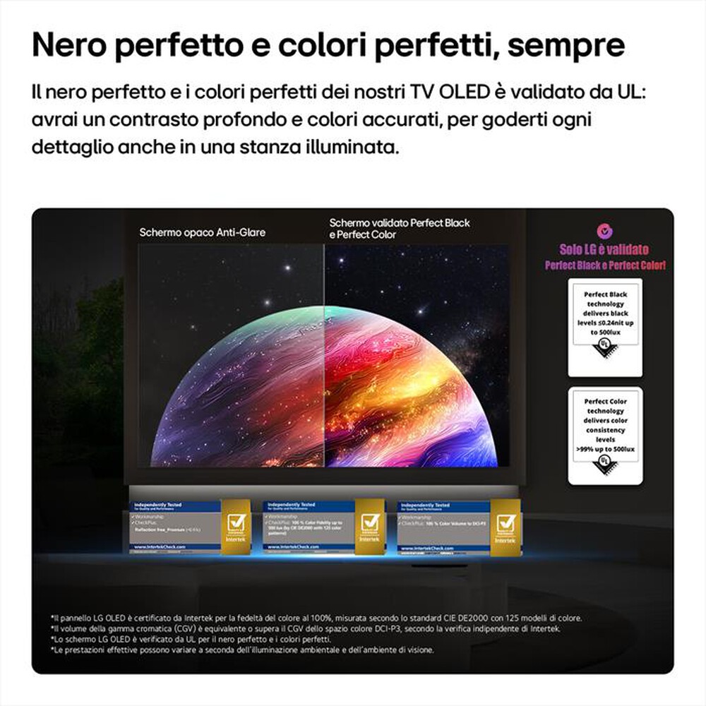 Immagine del prodotto LG - Smart TV OLED 4K 48" EVO AI C6 PRO OLED48C66LB-Charcoal Black