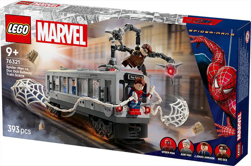 Immagine del prodotto LEGO - Spider-Man contro Doc Ock: duello sul treno 76321
