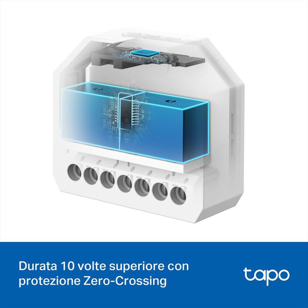 Immagine del prodotto TP-LINK - Modulo rel&egrave; smart compatto SMART SWITCH MODULE-Bianco