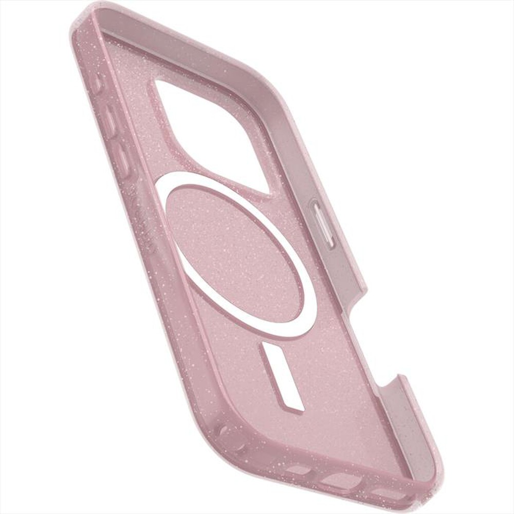 "OTTERBOX - SYMMETRY CLEAR MAGSAFE CUSTODIA IPHONE 16 PRO-Rosa"