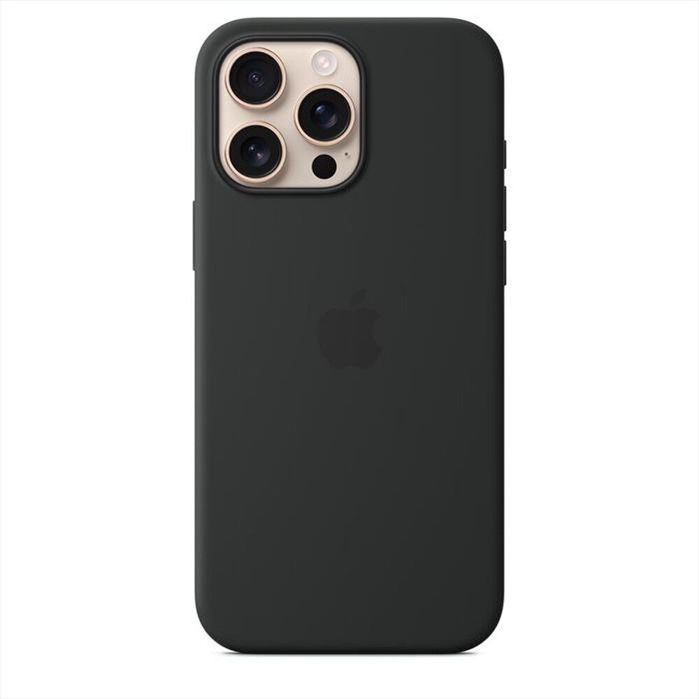 "APPLE - Custodia MagSafe in silicone per iPhone 16 Pro Max-Nero"