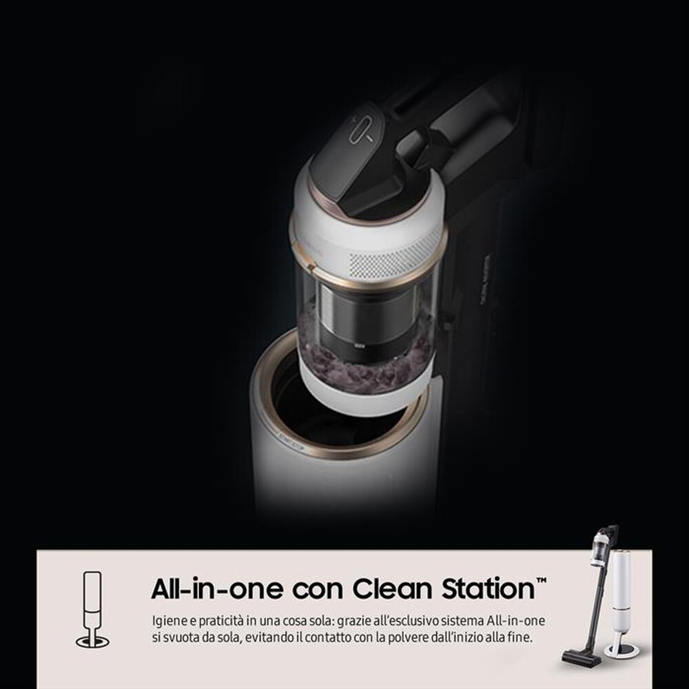 Immagine del prodotto SAMSUNG - Scopa elettrica BESPOKE JET 2.0 PET VS20B95823W-Misty White