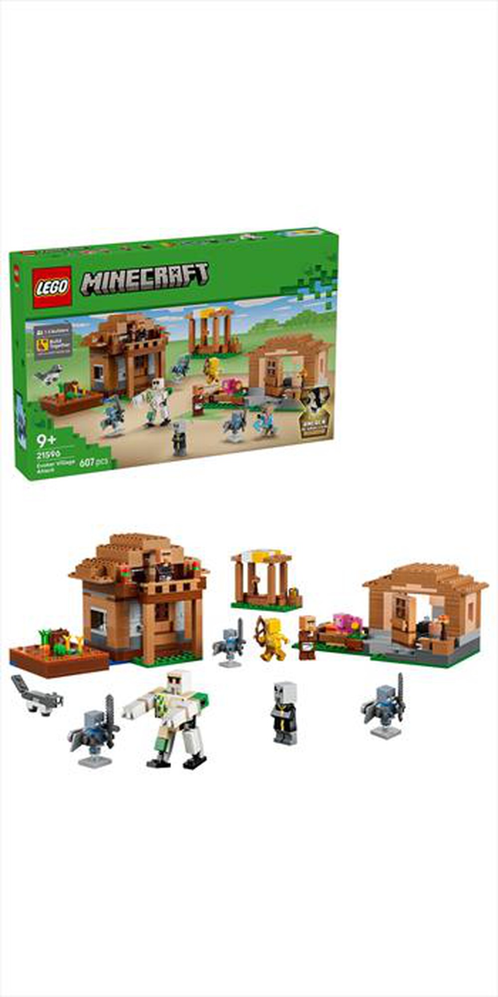 Immagine del prodotto LEGO - MINECRAFT Attacco villaggio dell&rsquo;Evocatore - 21596
