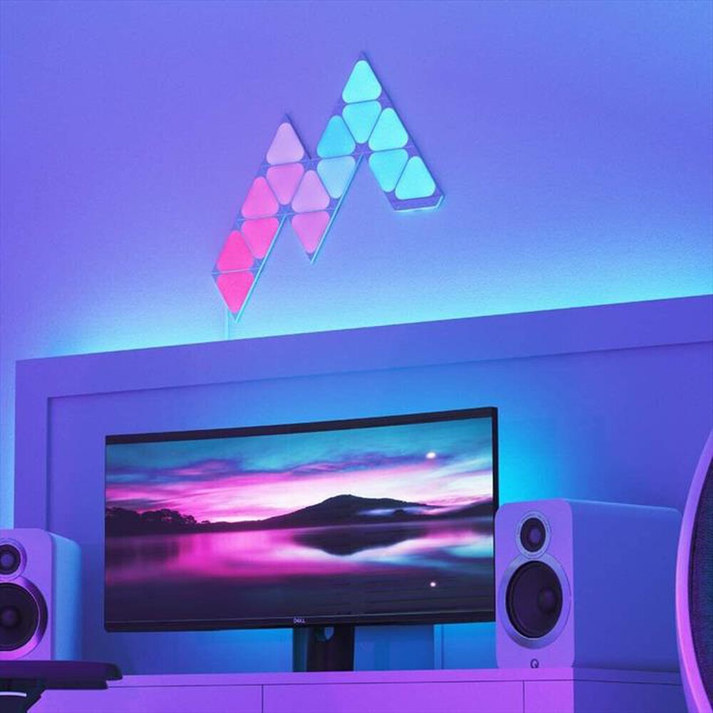 "NANOLEAF - SHAPES ADD-ON- 10 MINI TRIANGOLI-WHITE"