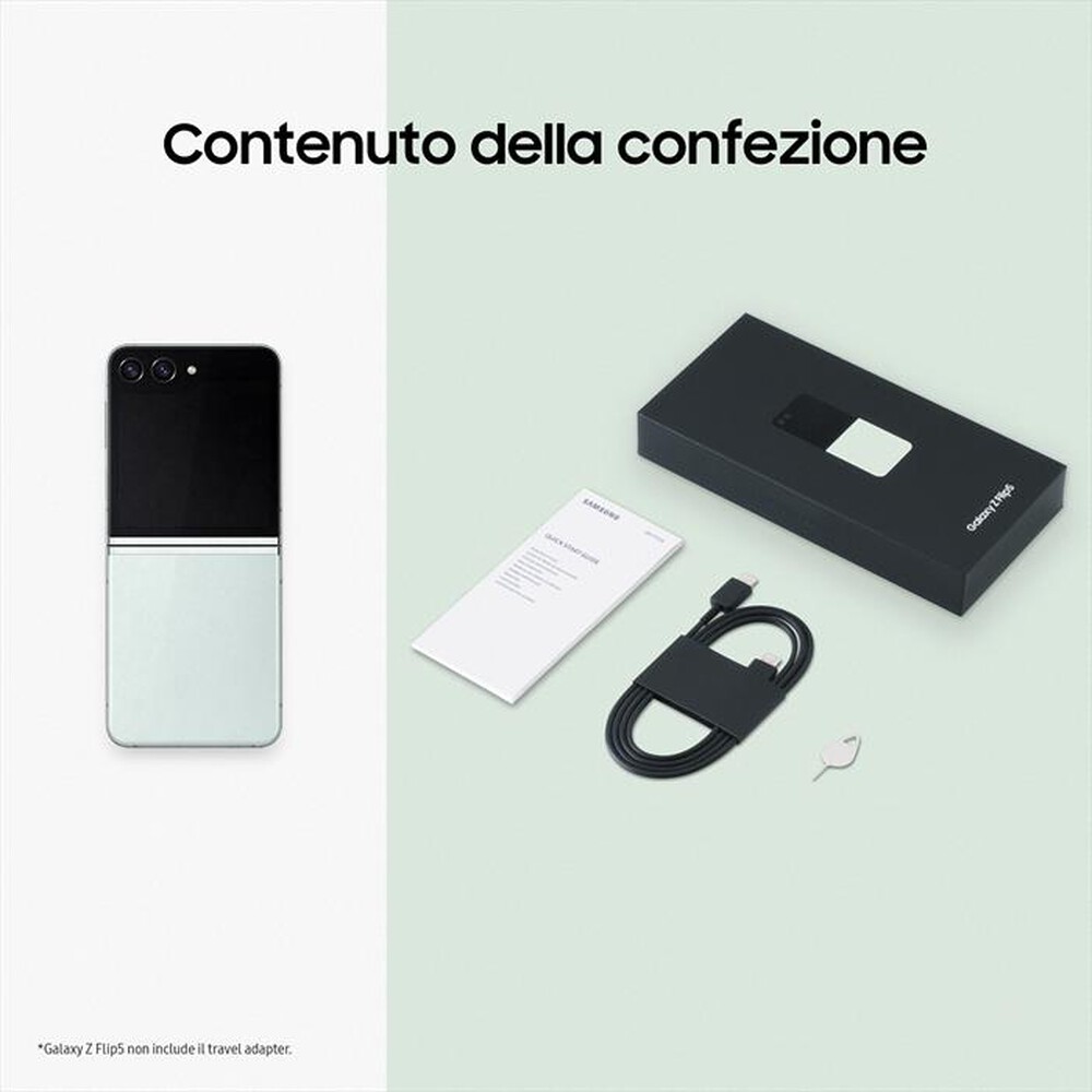 Immagine del prodotto SAMSUNG - Galaxy Z Flip5 512GB-Mint