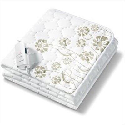 BEURER - COPRIMATERASSO TERMICO SINGOLO-Bianco/Marrone