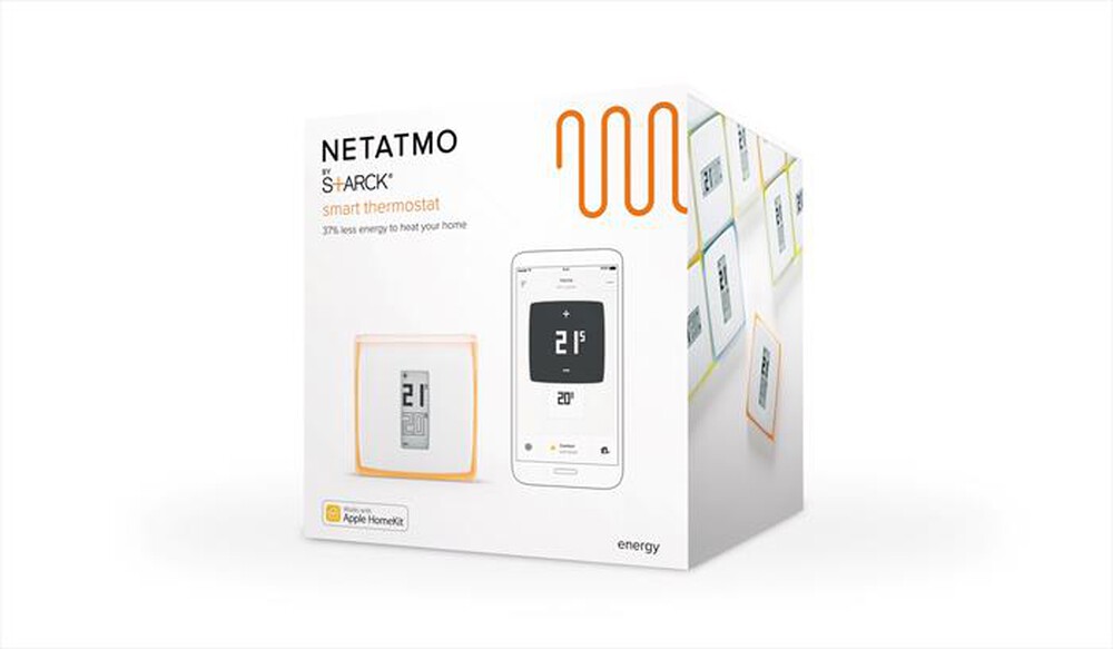"NETATMO - Termostato per SmartPhone e Tablet-White"