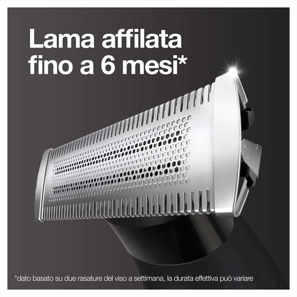 "BRAUN - SERIES X LAMA DI RICAMBIO XT10-NERO"