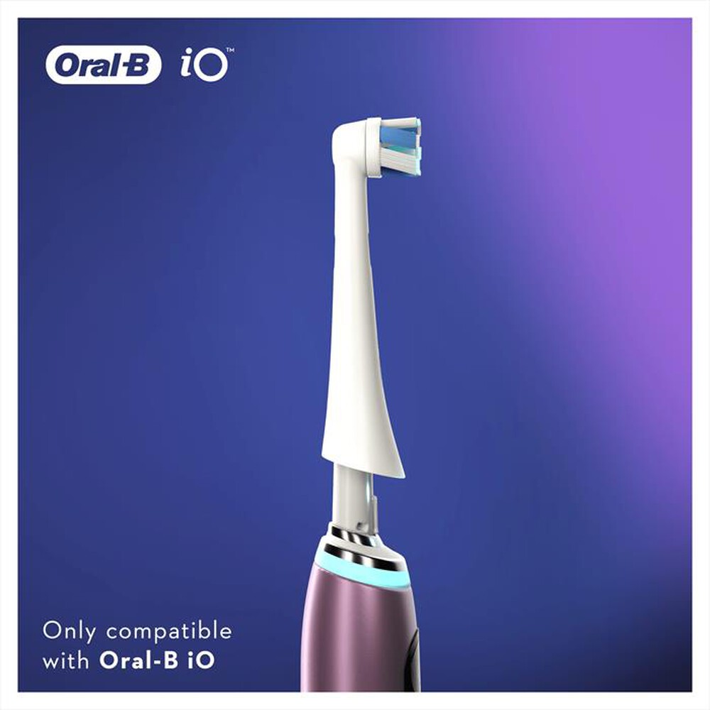 "ORAL-B - IO Testine di ricambio ULTIMATE CLEAN. 4 PEZZI-BIANCO"