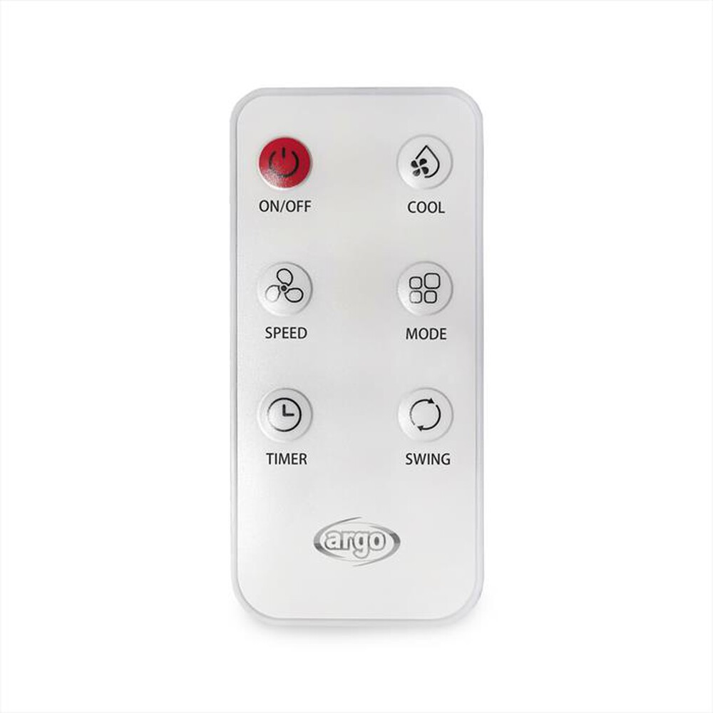Immagine del prodotto ARGO - Ventilatore portatile POLIFEMO KIRK-Bianco