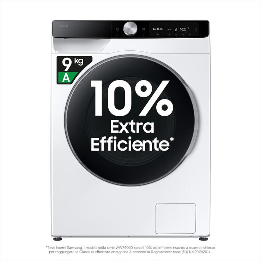 Immagine del prodotto SAMSUNG - Lavatrice WW90DG6U85LKU3 9 Kg Classe A-bianco