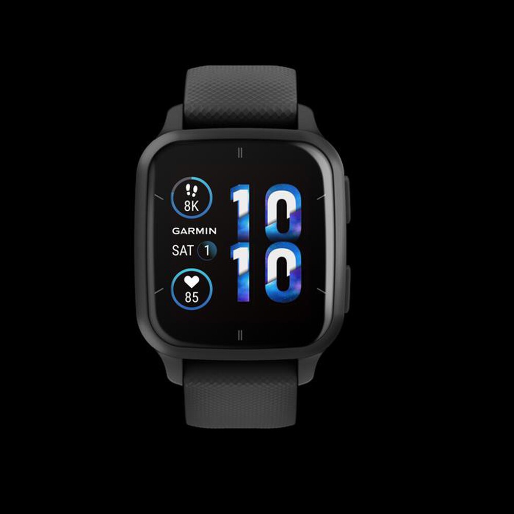 "GARMIN - Smart Watch VENU SQ 2, MUSIC-BLACK/SLATE"