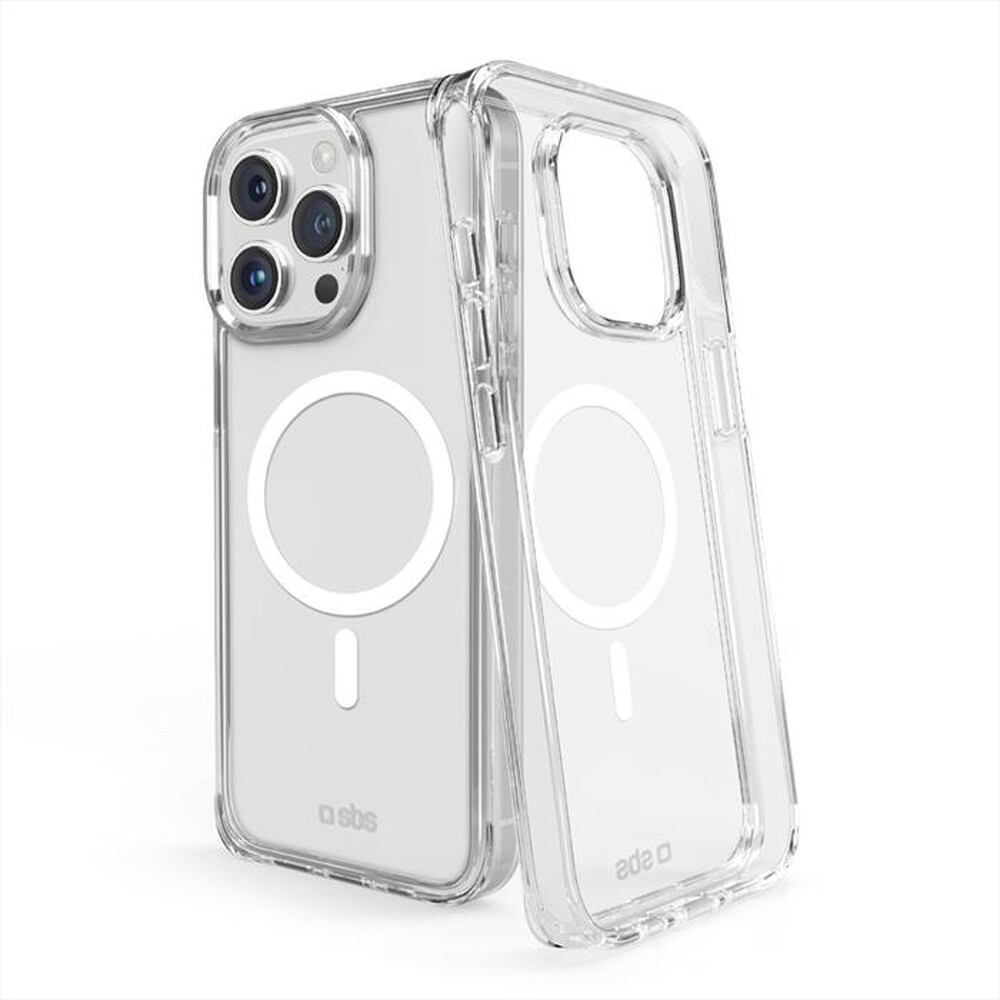"SBS - Cover Lite Mag TELIGMAGIP1561PT per iPhone 15 Pro-Trasparente"