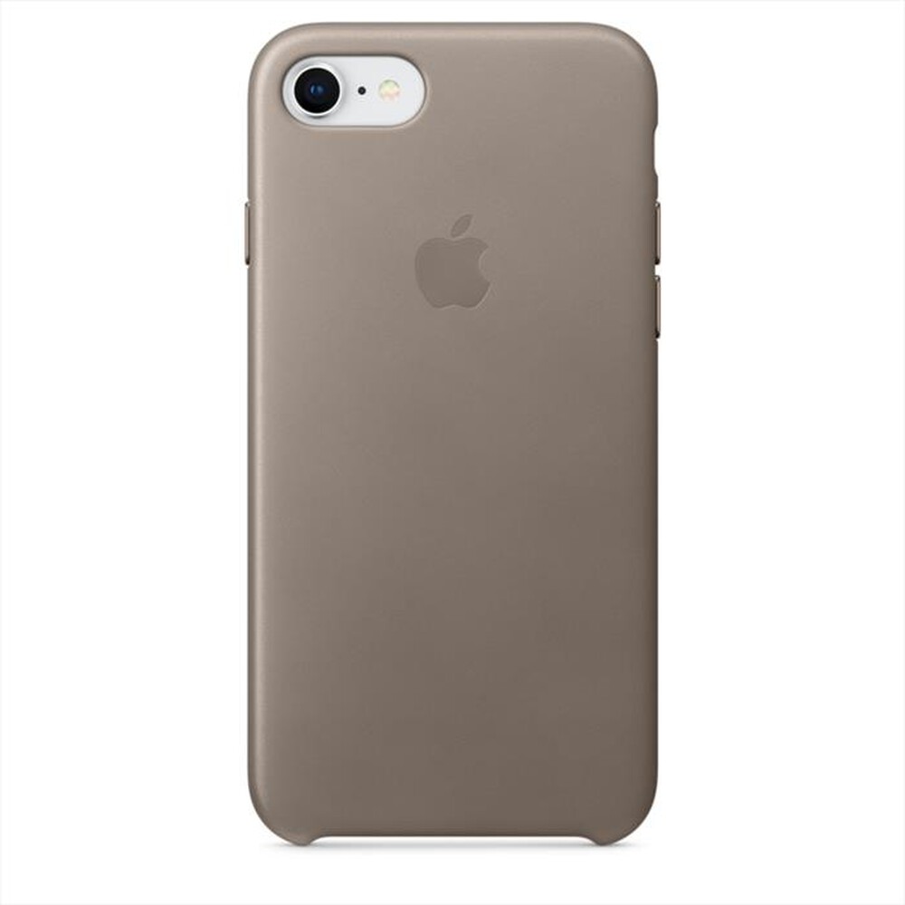 "APPLE - Custodia in pelle per iPhone 8/7-Grigio Talpa"