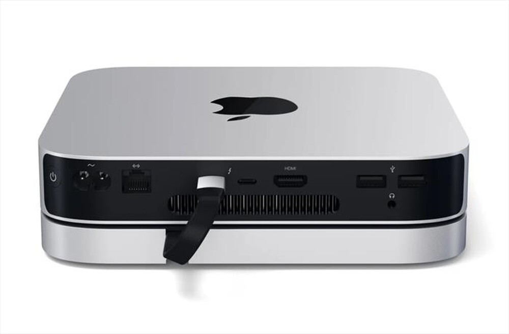 "BELKIN - SUPPORTO CON HUB IN ALLUMINIO PER MAC MINI-argento"