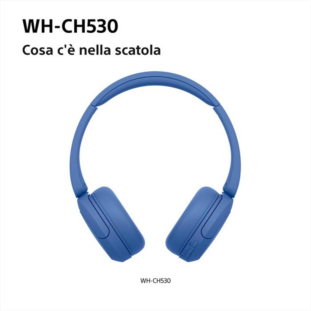 Immagine del prodotto SONY - Cuffie Bluetooth On-ear WH-CH530-Cobalt