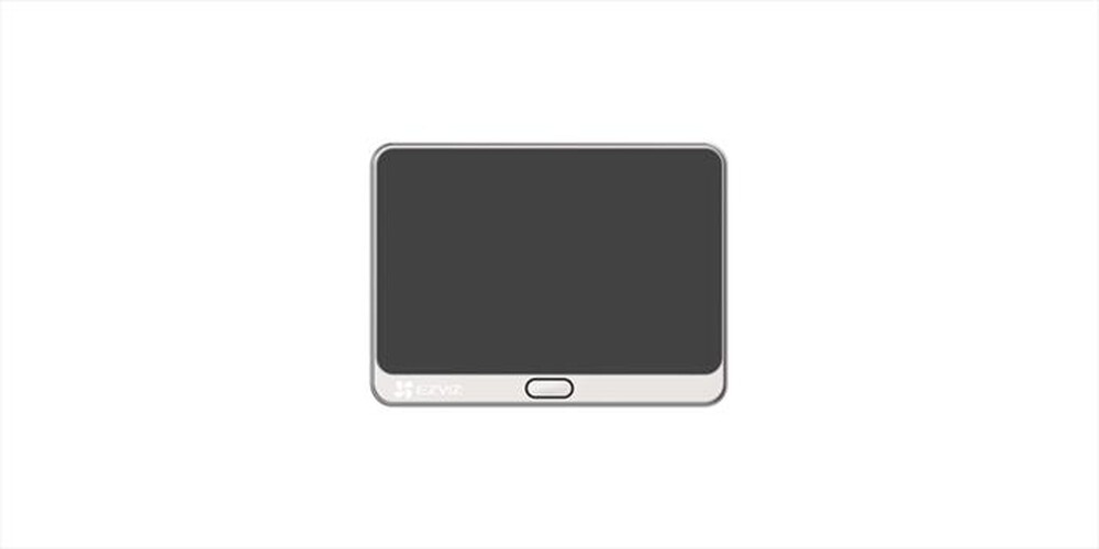 "EZVIZ - Campanello con spioncino DP2 2K-Nero/Grigio"