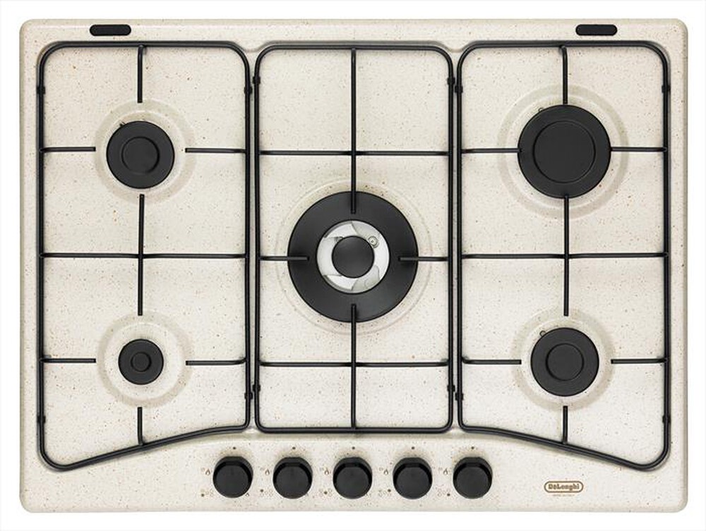 "DE LONGHI - Piano cottura a gas FFS 57 ASV 68cm-Avena"