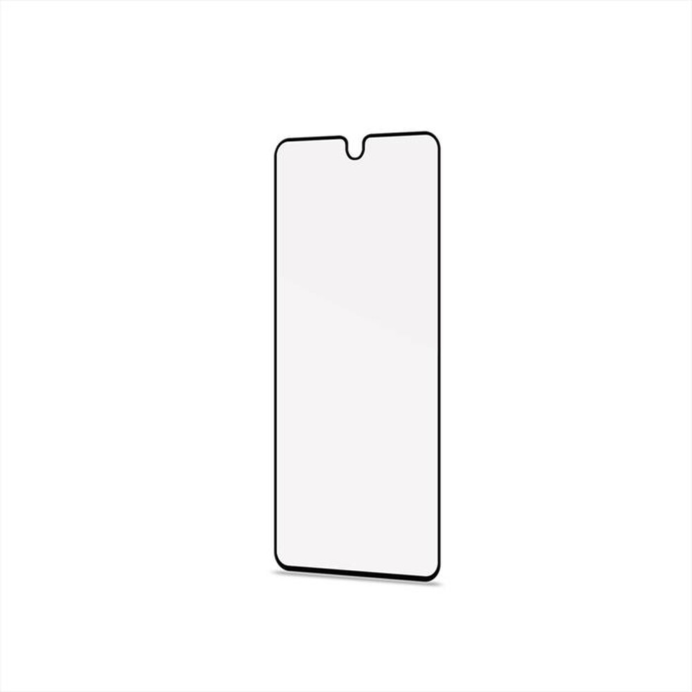 "CELLY - FULLGLASS832BK FULL GLASS GALAXY A20-Trasparente Bordi neri/Vetro"
