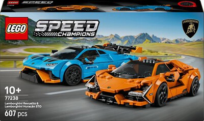 LEGO - 77238 LAMBORGHINI REVUELTO E HURACN STO-,