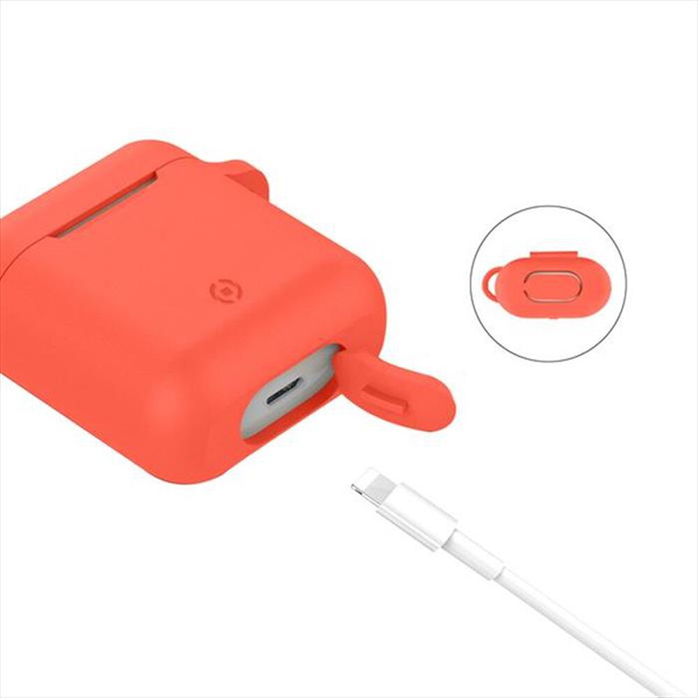 "CELLY - AIRCASEOR - AIRPOD CASE SPORT BUDS-Arancione"