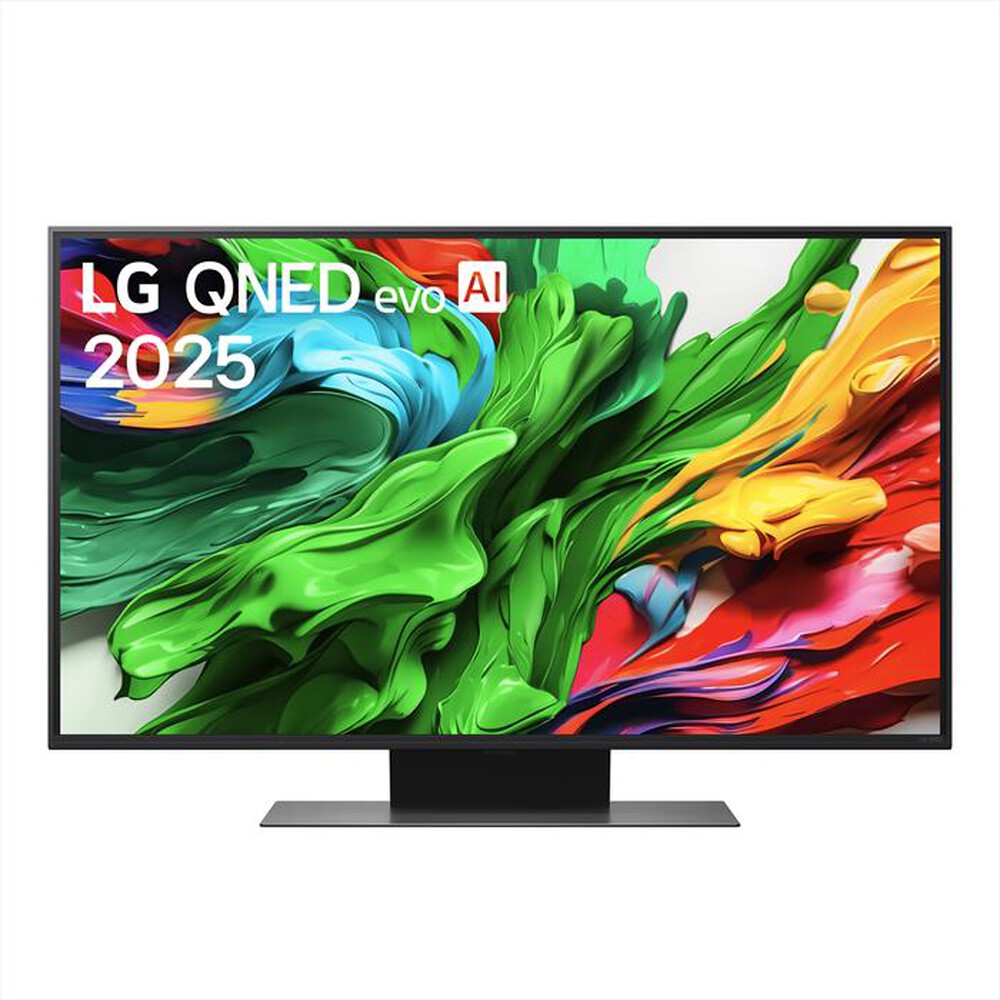 "LG - Smart TV QNED evo AI UHD 4K 43\" 43QNED86A6C-Charcoal Black"