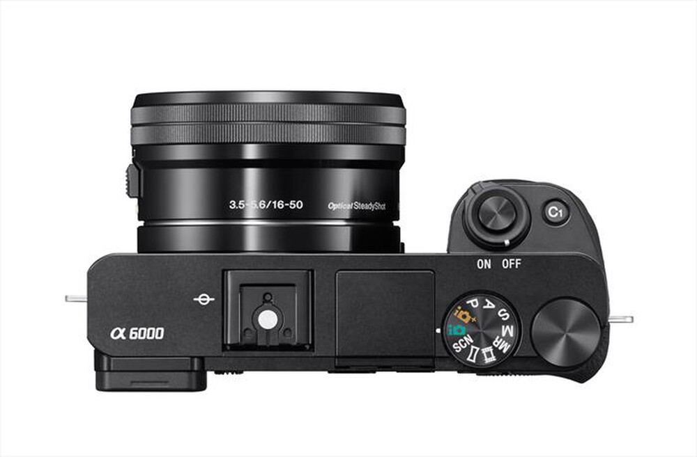 "SONY - Alpha ILCE6000LB-black"