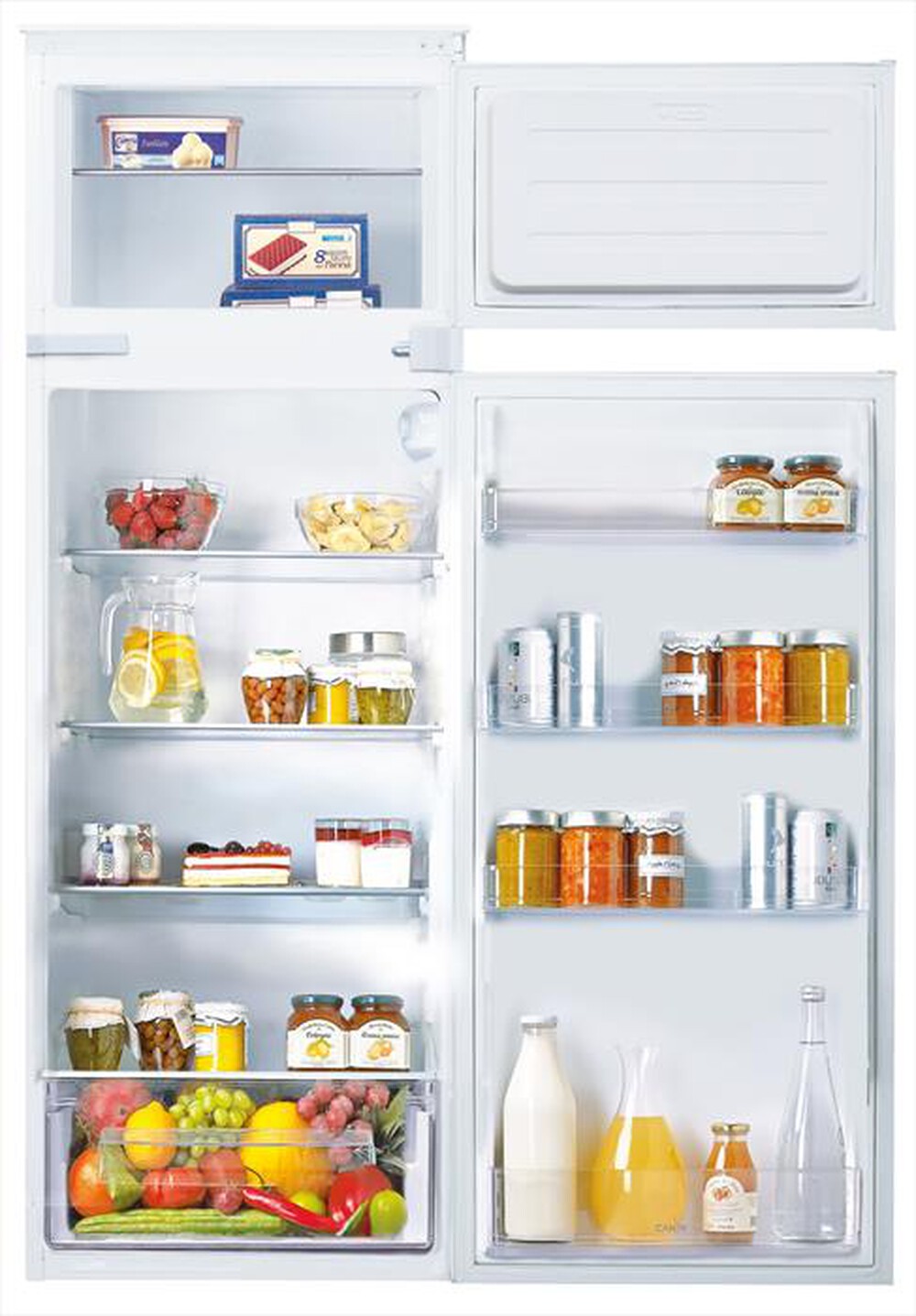 "CANDY - Frigorifero 2 porte CTM516EW Classe E 242 lt-Non applicabile"