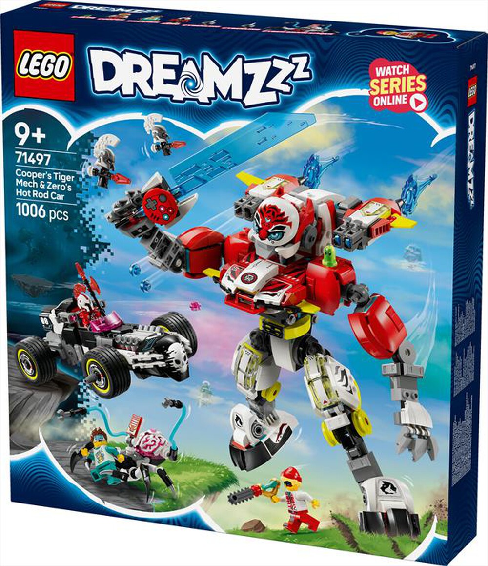 Immagine del prodotto LEGO - DREAMZzz Mech tigre Cooper e Bolide di Zero 71497