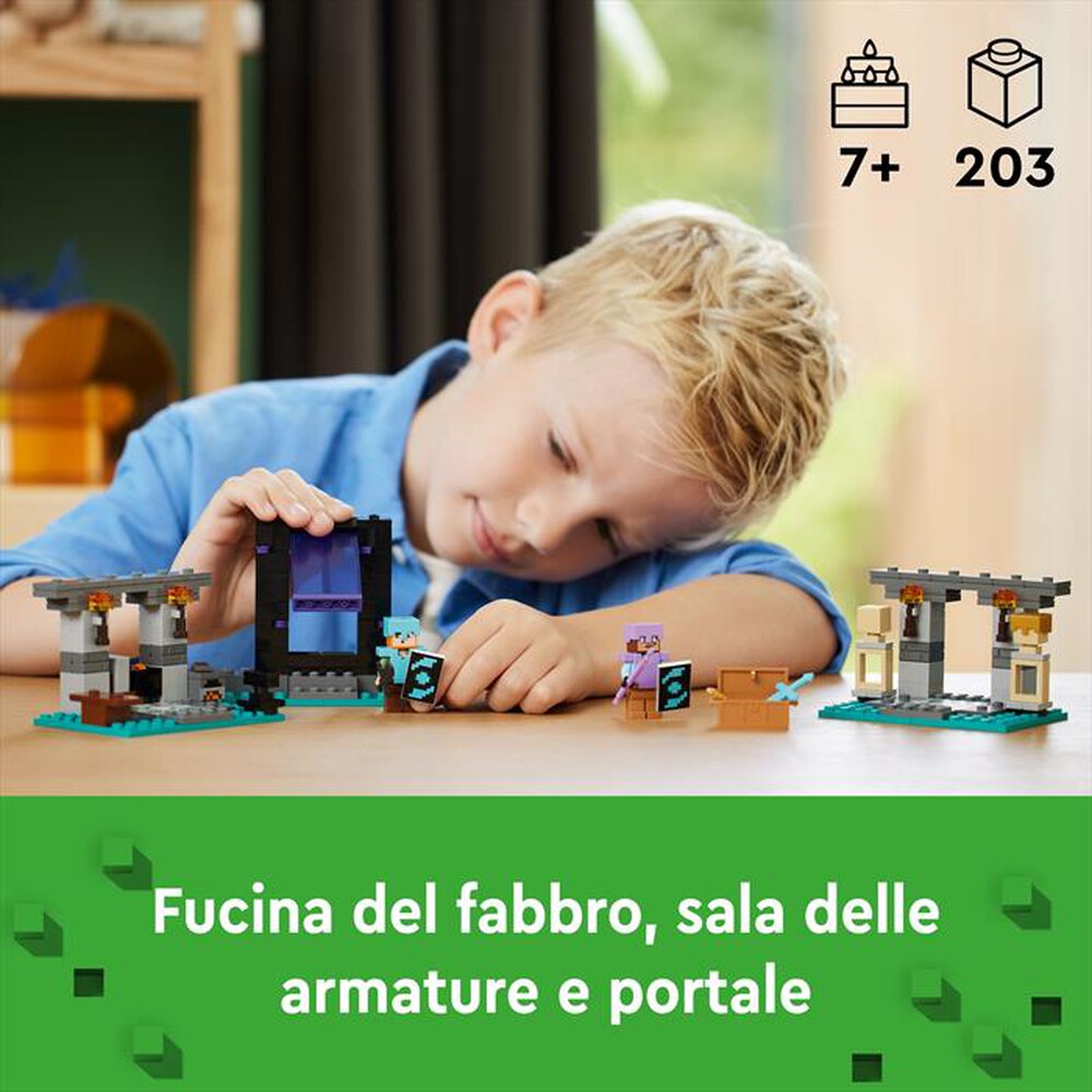 Immagine del prodotto LEGO - MINECRAFT L&rsquo;Armeria 21252