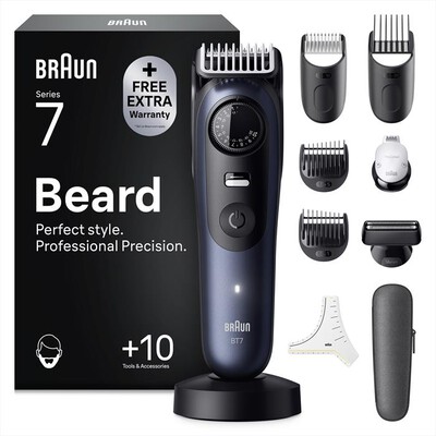 BRAUN - Regolabarba BT 7540-BLU