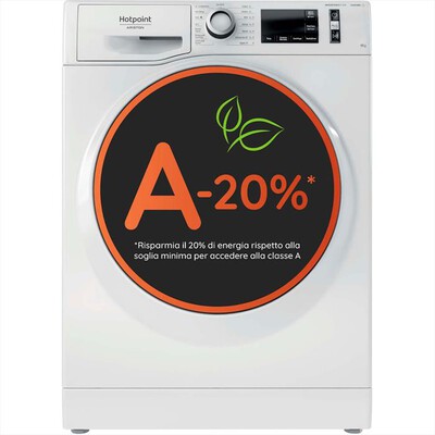 HOTPOINT ARISTON - Lavatrice NR 849G WS A IT 9 Kg Classe A-Bianco