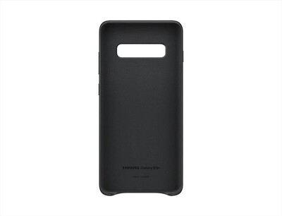 SAMSUNG - LEATHER COVER GALAXY S10+-Nero