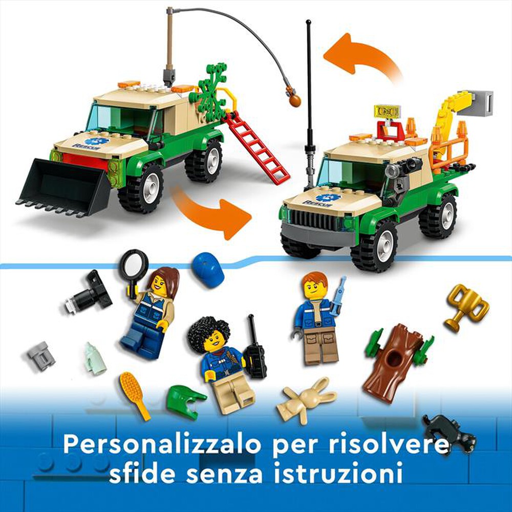 Immagine del prodotto LEGO - CITY MISSIONI DI SALVATAGGIO ANIMALE - 60353