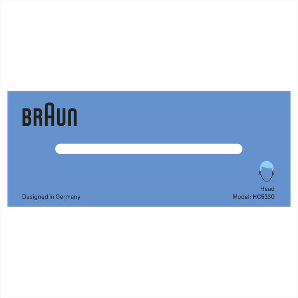 "BRAUN - Regola capelli HC5330-Matte Black"